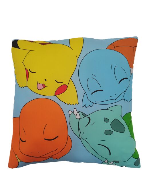 COUSSIN 40*40 CM 100% POLYESTER  POKEMON-3c