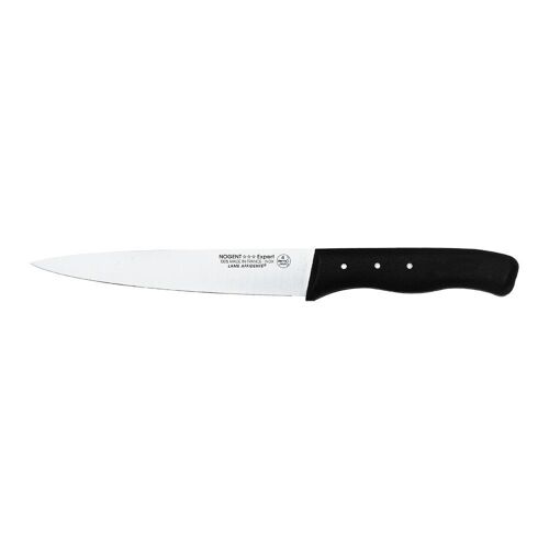 Couteau de Cuisine - 17 cm Lame 4 Dents au mm - Noir - Avec Protection | Expert Affidenté ® | NOGENT ***