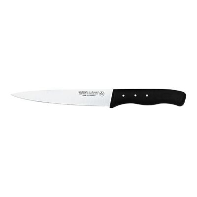 Cuchillo de Cocina - Hoja de 17 cm 4 Dientes por mm - Negro - Con Protección | Experto en afiliados ® | NOGENTE ***