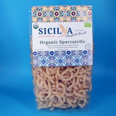 Pasta Spaccatelle Orgánica - Made in Italy (Sicilia)