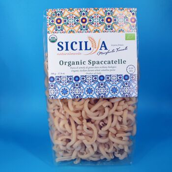 Pâtes Spaccatelle Bio - Fabriquées en Italie (Sicile) 1