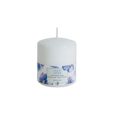 6 candele aromatiche - panni puliti 80x70 mm
