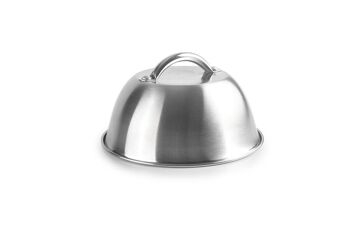 COUVERCLE POUR GRILL INOX GRILL FER 14 CM - 713914 - IBILI 1