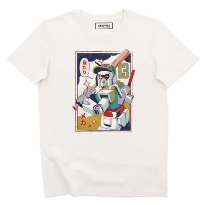 T-shirt Baseball Mecha - Tee-shirt Graphique Gundam Sport
