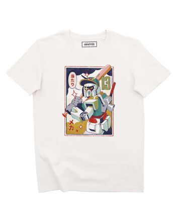 T-shirt Baseball Mecha - Tee-shirt Graphique Gundam Sport 1