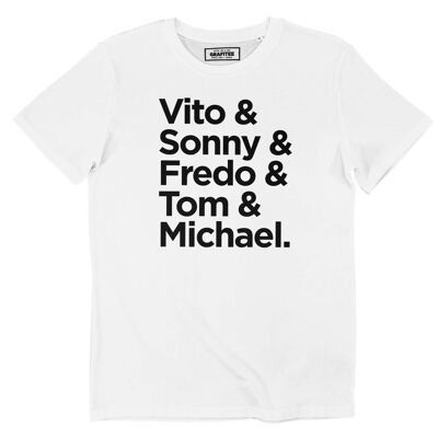 T-shirt The Godfather Crew - Tee-shirt Typo Film