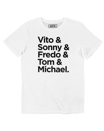 T-shirt The Godfather Crew - Tee-shirt Typo Film 1
