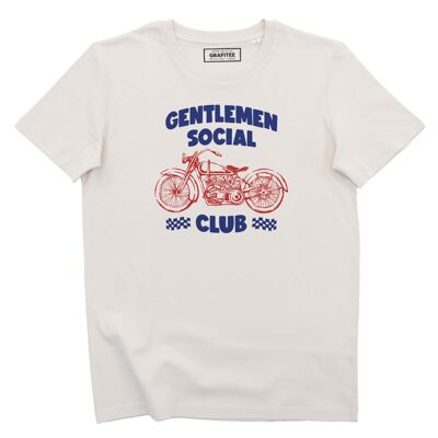 T-shirt Gentlemen Social Club - T-shirt con illustrazione di motocicletta