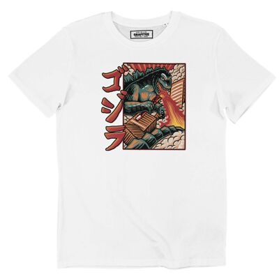 Godzilla Fire T-Shirt - Monster Drawing T-Shirt