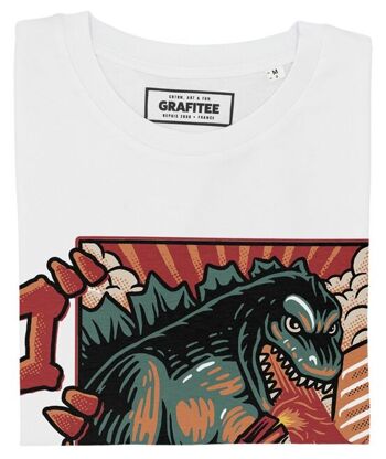 T-shirt Godzilla Fire - Tee-shirt Dessin Monstre 2
