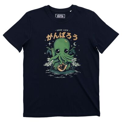 Lucky Cthulhu T-Shirt – Monster-Grafik-T-Shirt