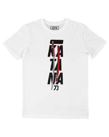 T-shirt Katana - Tee-shirt Illustration Sabre Japon 1