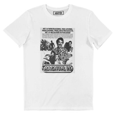 Maglietta Magnum P.IO. - T-shirt con poster della serie anni '80
