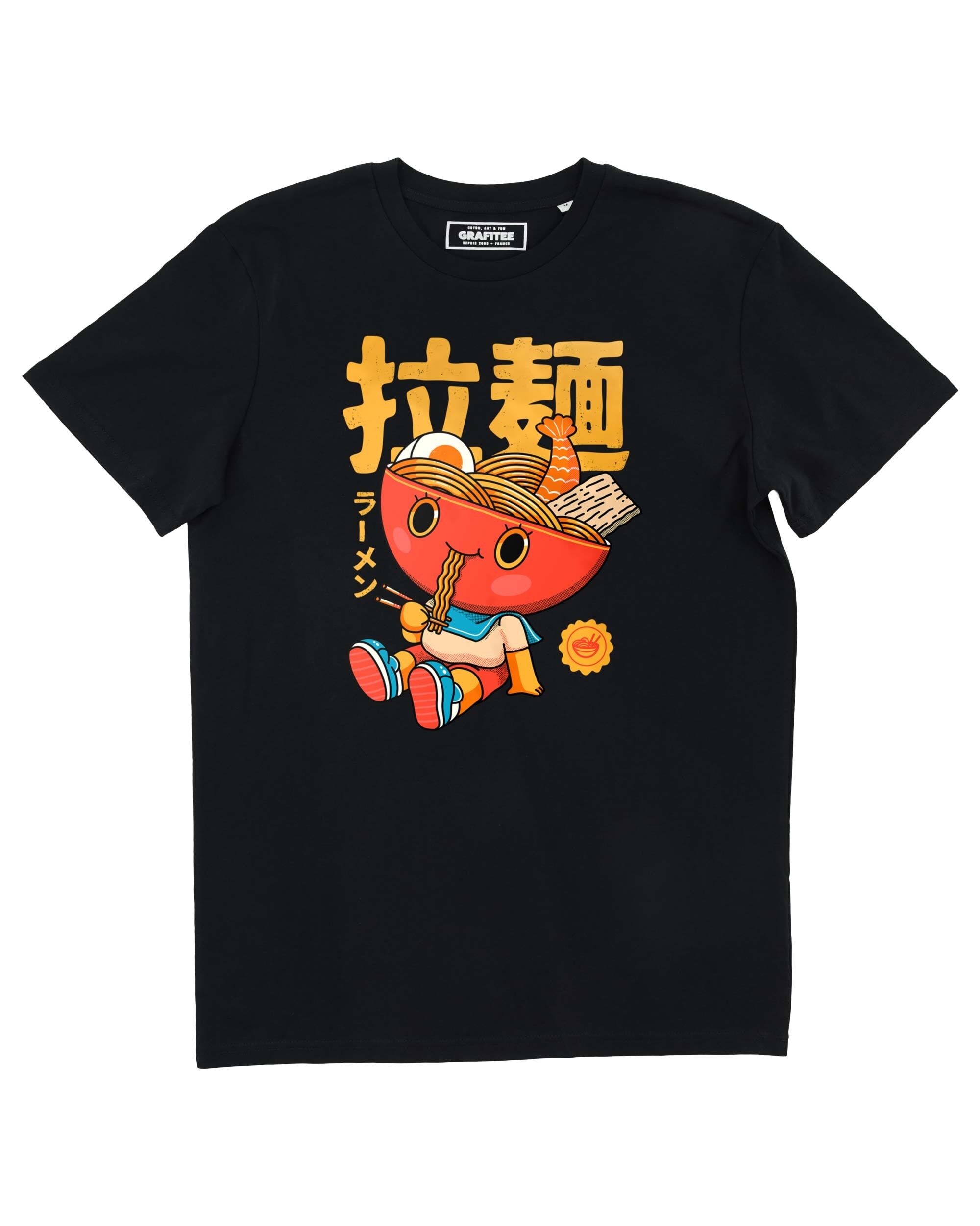 T-shirt Ramen Boy - T-shirt con illustrazione del cibo giapponese