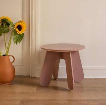 Table En Bois Pour Enfants Violet 1