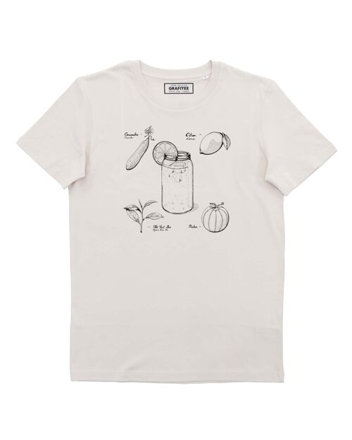 T-shirt Jus - Tee-shirt Typo Recette Jus Ete