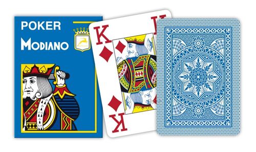 Poker 4 Jumbo Index Azzurro