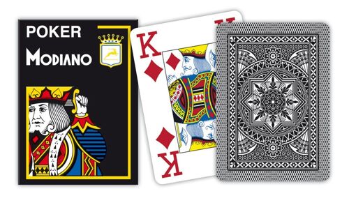 Poker 4 Jumbo Index Nero