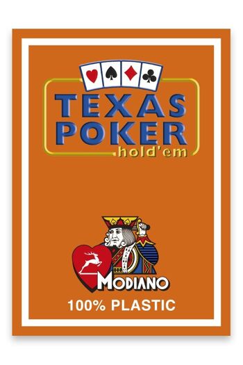 Texas Poker 2 Indice Jumbo Orange 1