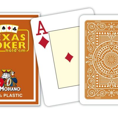 Texas Poker 2 Jumbo Índice Marrón
