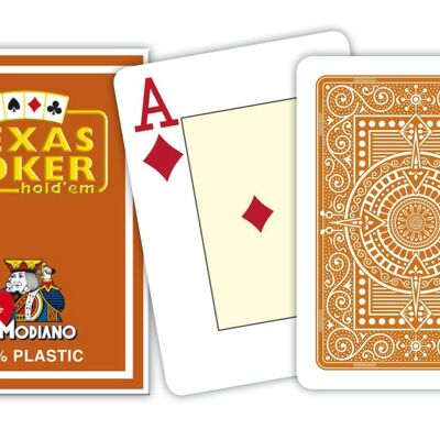Texas Poker 2 Jumbo Index Marrone