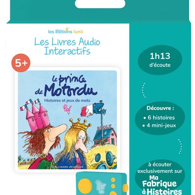 Box set El Príncipe de Motordu - Audiolibro interactivo a partir de 5 años para escuchar en Ma Fabrique à Histoires