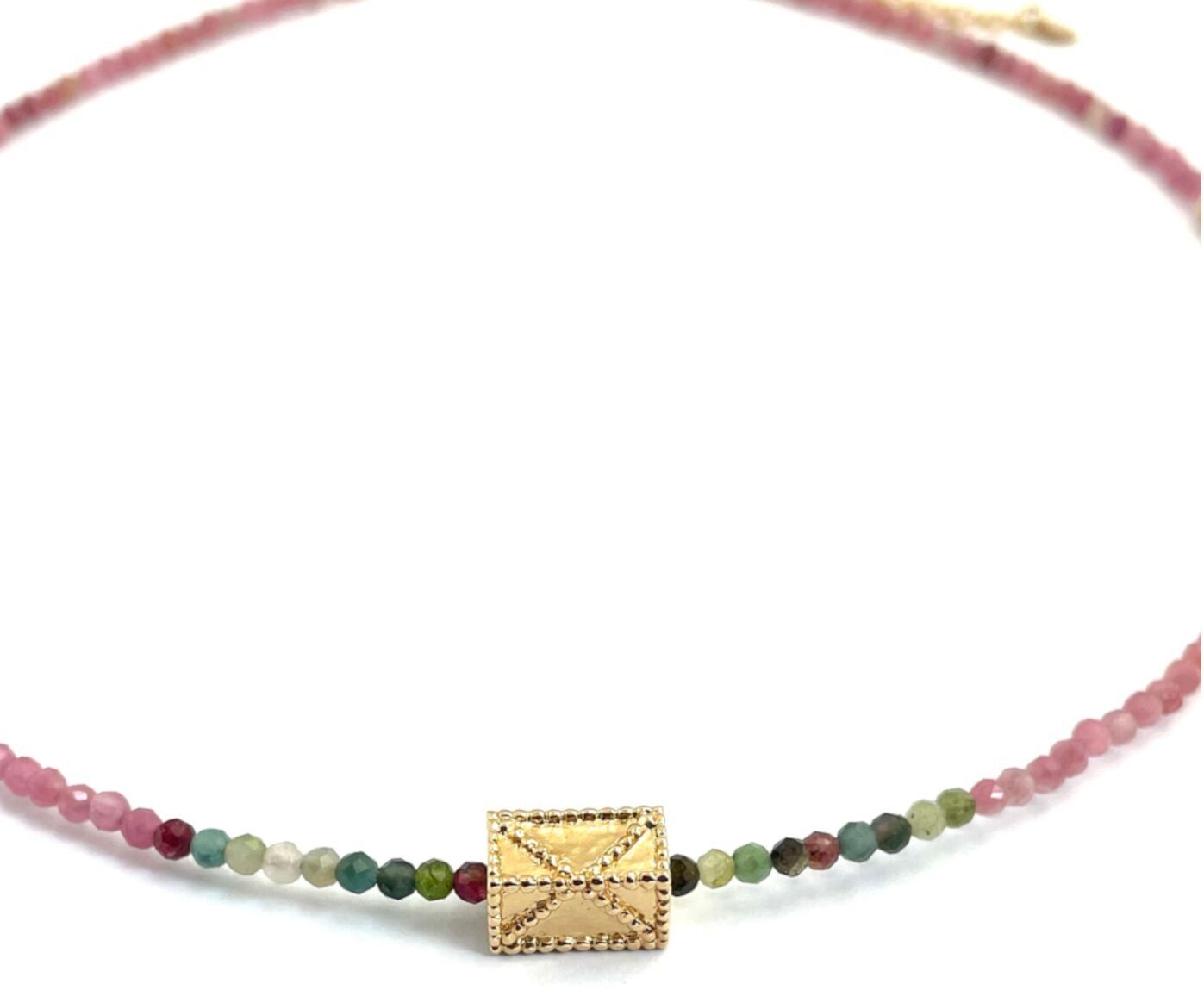 COLLIER ras-du-cou ROMY en Tourmaline