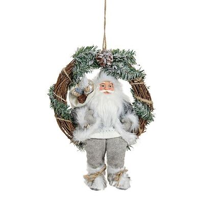 Türkranz Nikolaus Grau, B33 x T40 cm