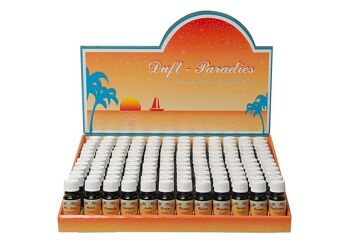 Huiles parfumées gamme de base II, 144 pièces, 12 assorties, 10 ml