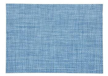 Set de table bleu clair en plastique, L45 x H30 cm