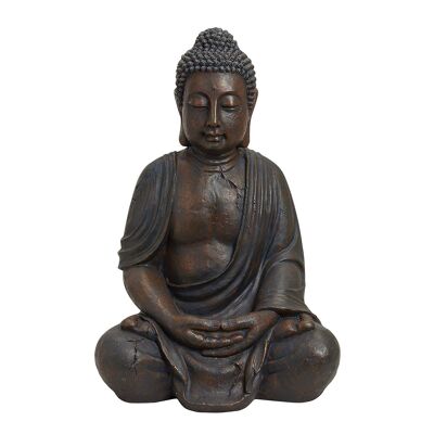 Buda de magnesia, 44 x 35 x 67 cm.