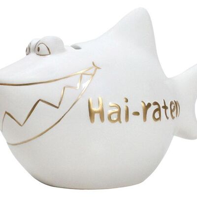 Spardose KCG Hai, Hai-raten, aus Keramik (B/H/T) 13x11x7,5 cm