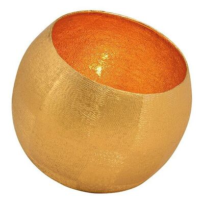 Lanterna in metallo dorato (L/A/P) 15x15x15 cm