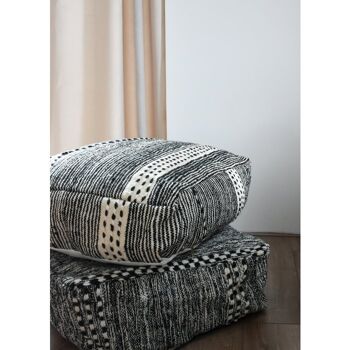 Housse de coussin de sol Berbère Zanafi Pouf 3