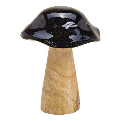 Fungo di legno nero (L/A/P) 10x14x10 cm