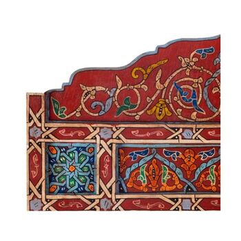 Cadre Miroir Marocain en Bois - Brique Rouge - 100 x 61 cm 2
