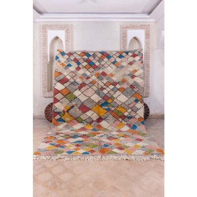 Original Berber Teppich Boujaad - 300 x 216 cm - Handgewebt und einzigartig
