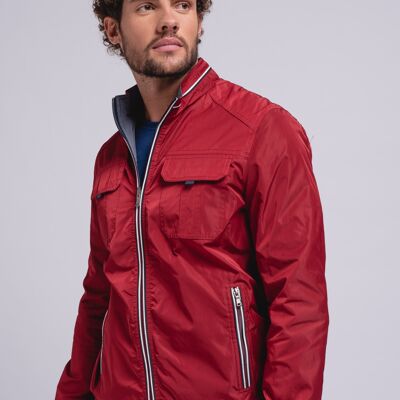 Jacket 100%pe 209825 red (size un)