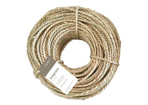 Verpackungsband SEAGRASS hank 50m x ± 3mm, Beige/Natural, 100% Seegras, 0988.H5003.72