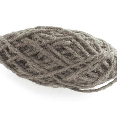 Verpackungsband FLAXKordel Spule 25m x 3,5mm, Grey, 100% Jute, 1150S.2504.80