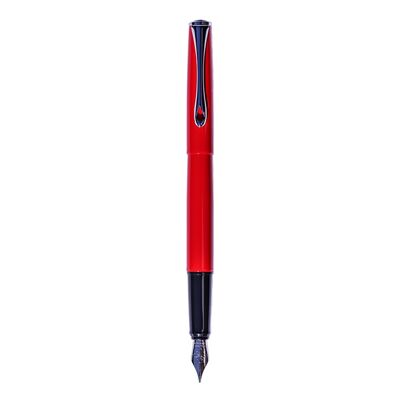 Esteem Red Lacquered Fountain Pen