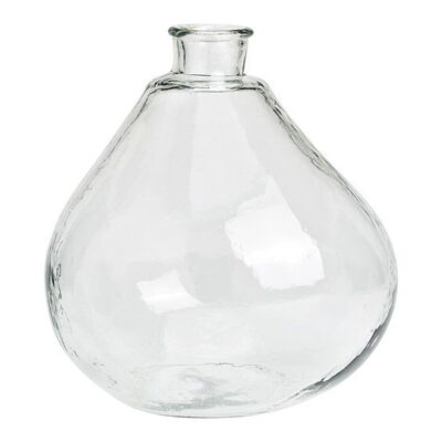 Vase aus Glas Transparent (B/H/T) 23x30x23cm