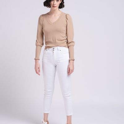 Sweater 72%vi 28%pe 219359 gold (size un)