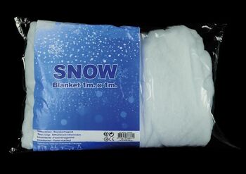 Couverture de neige 100x100cm 120gr/m2 / ignifuge / polyester
