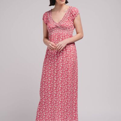Dress 100%vi 219452 pink (size un)