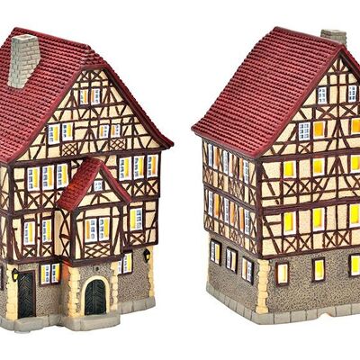 Faro Bad Wimpfen in porcellana colorata (L/A/P) 12x18x12 cm