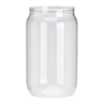 Trinkglas aus Glas transparent (B/H/T) 8x13x8cm, 470ml