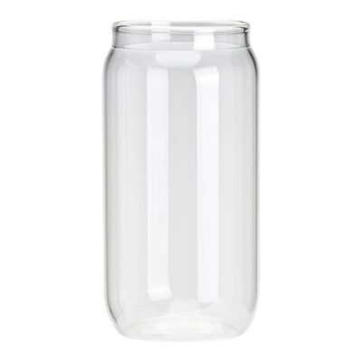 Trinkglas aus Glas transparent (B/H/T) 8x16x8cm. 590ml