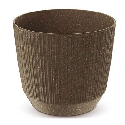 Blumentopf Eco aus Kunststoff Coffee braun (B/H/T) 20x17x20cm 2,80L