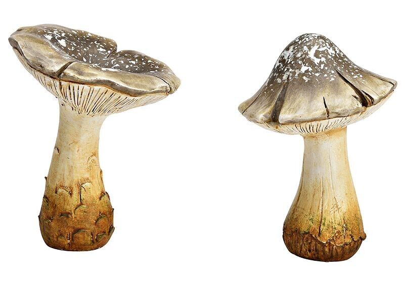 Seta de poliéster natural, doble, (An/Al/Pr) 12x14x12cm